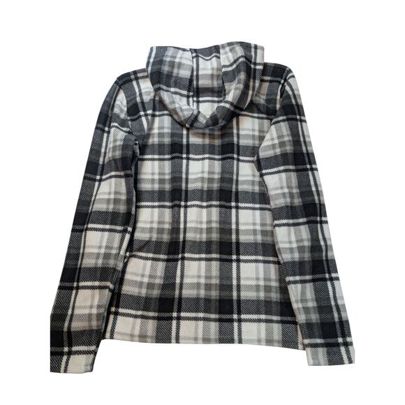 O’Neill Women’s Med 1/4 Zip Polar Fleece Hoodie Pullover Pockets Warm Midweight - Picture 3 of 6